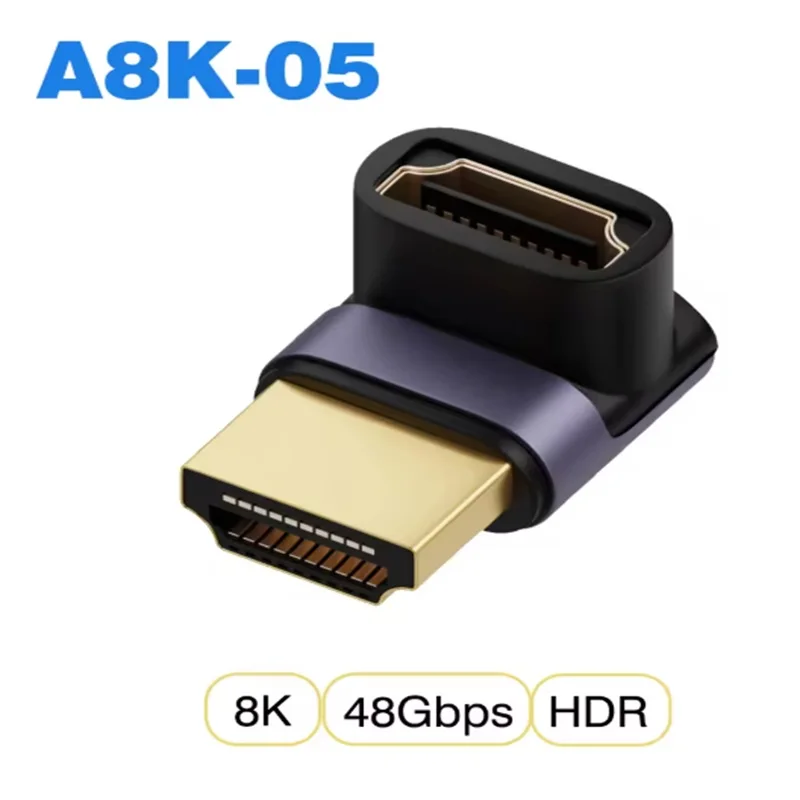 8K ﻿   HDMI-kabeladapter HDMI-compatibele verlengadapter Stekker mannelijk naar vrouwelijk converter voor PS4 PS5 HDTV Computer Laptop Monitor