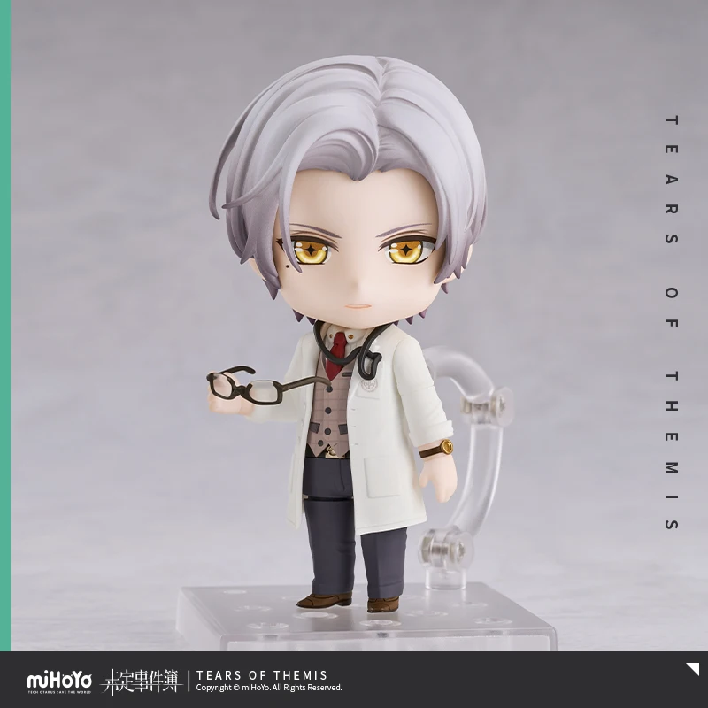 Anime miHoYo Official genuine version Tears of Themis Vilhelm Richard Albert de Haspran GSC Clay Anime Model Doll Ornament Gifts