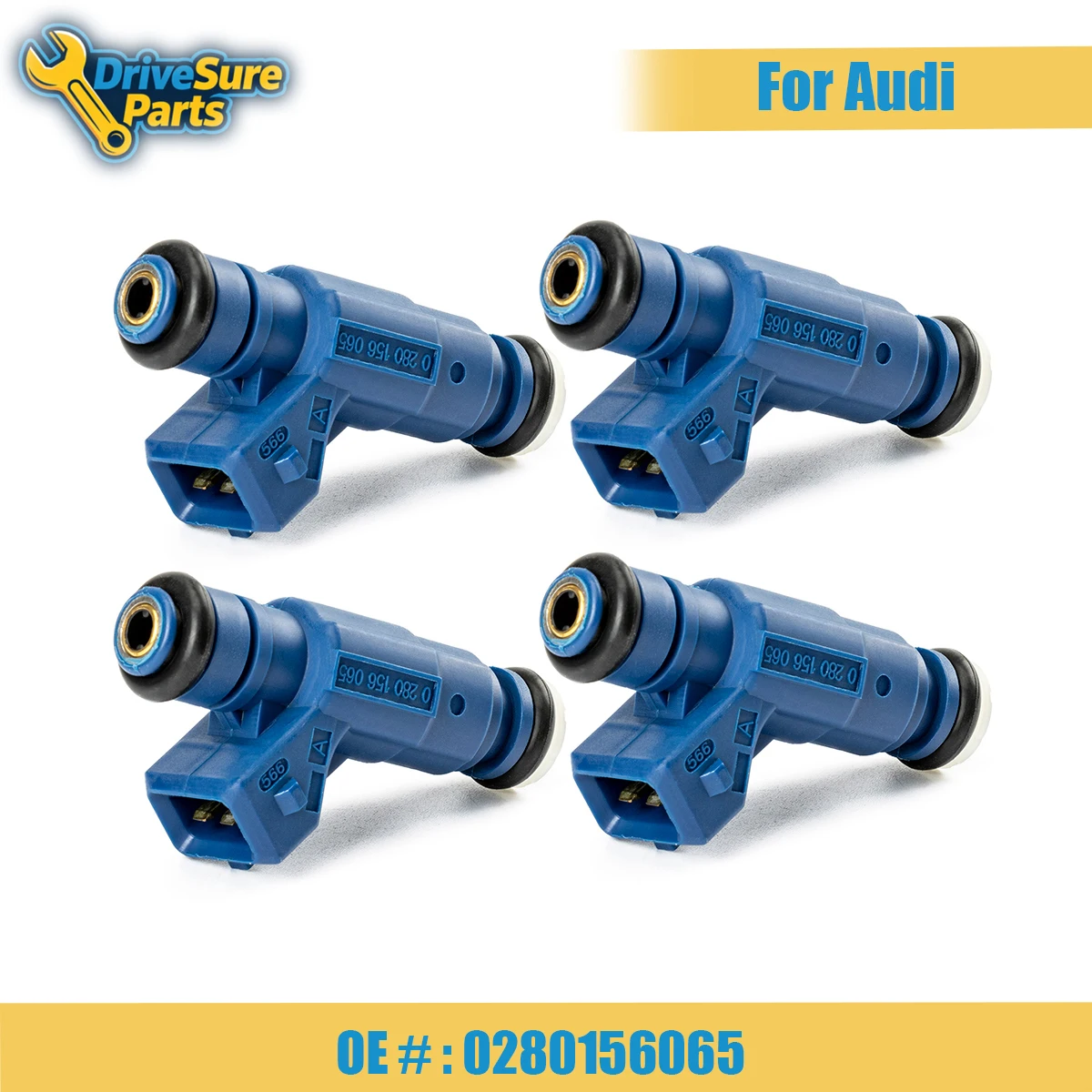 

0280156065 0280156109 4PCS Fuel Injectors FOR AUDI A4 QUATTRO 1.8L TURBOCHARGED 2001-2005 Car Accessories