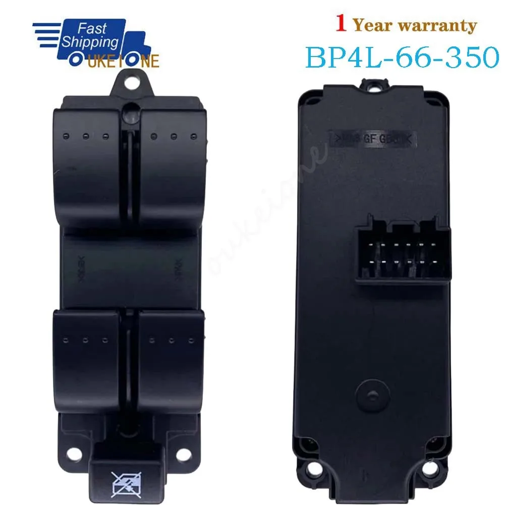 

BP4L-66-350 For Mazda 3 2003-2009 LHD Master Driver Side Electric Power Window Switch Lifter Control Button Car Accessories