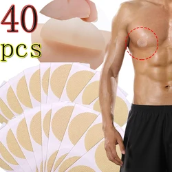 Invisible Non-marking Disposable Nipple Cover Round Ultra-thin Waterproof Sweatproof Adhesive Anti-dropping Film Men Bra Pads