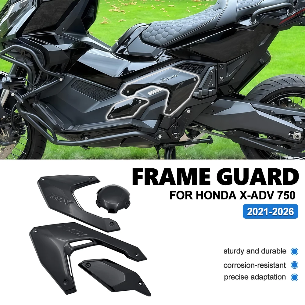 For Honda X-ADV750 XADV750 2021-2026 Motorcycle Frame Side Panel Frame Guard Cover Side Fairing Frame Protector