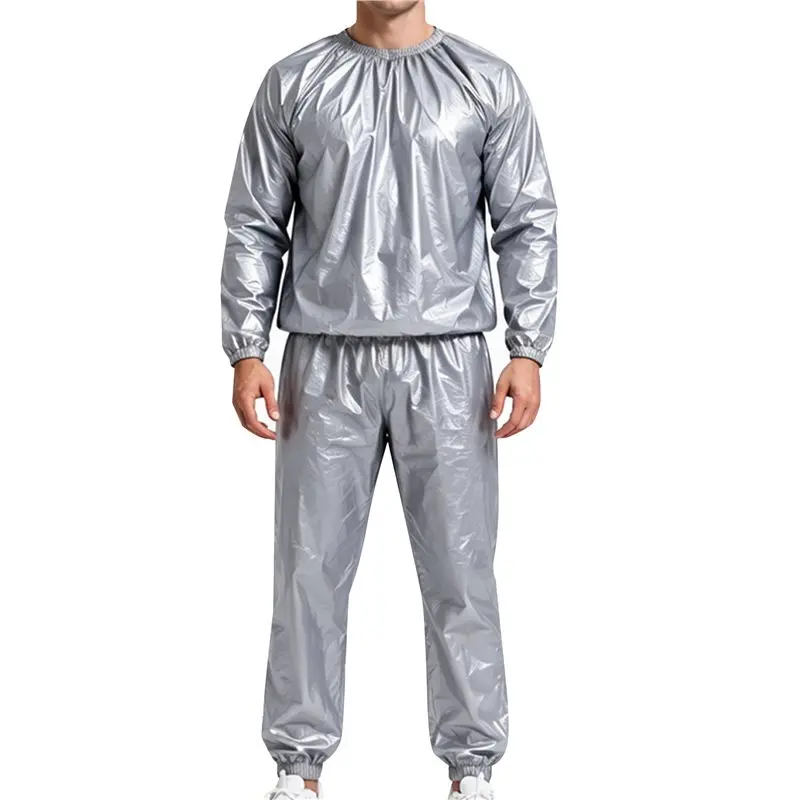 Heavy Duty Fitness Weight Loss Sweat Sauna Suit Exercise Gym Anti-Rip Multi-Purpose - view 2