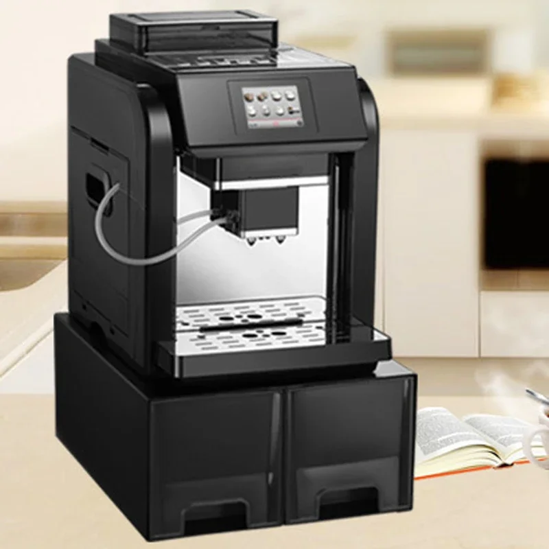 

ME-817 Espresso Machine: Fully Automatic with Large Display and Milk Frother—Ideal for Home and Office Use