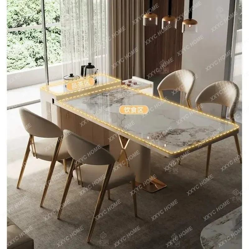XX Luxury Homestay Dining Tables Advanced Personality Restaurant Hotel Dining Tables Living Room Home Furniture