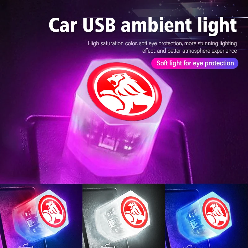 Car Atmosphere USB Mini LED Light Ambient Colorful Lamp For Holden Captiva Commodor VZ VE Colorado Caprice VT VX VU