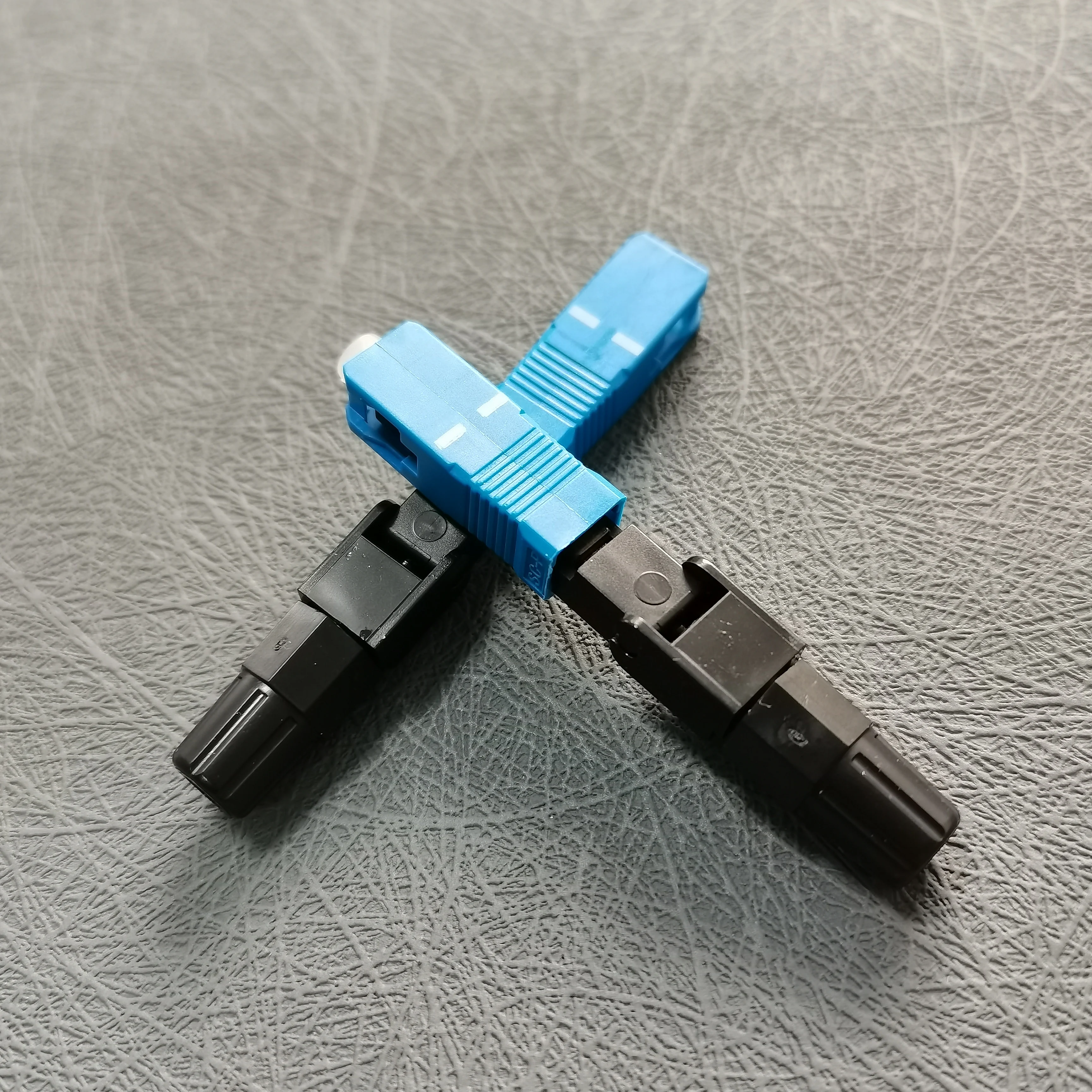 10pcs Lot Quick Field Assembly FTTH Embedded Fiber Optic Fast Connector SC UPC SM Fiber Optic SC UPC Cold Connector