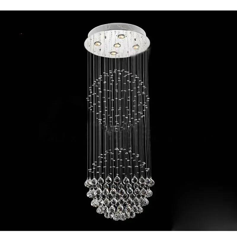 Modern Chandeliers,Crystal Pendant Lamp First-Level K9 Crystal Chandelier For Living Room