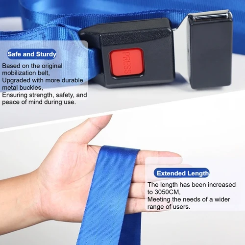 Imagen 2 del producto 2025 nuevo cinturón de movilización OP para fisioterapia, cinturón de técnica Mulliga, rehabilitación y terapia Manual, alivio del dolor, 305cm