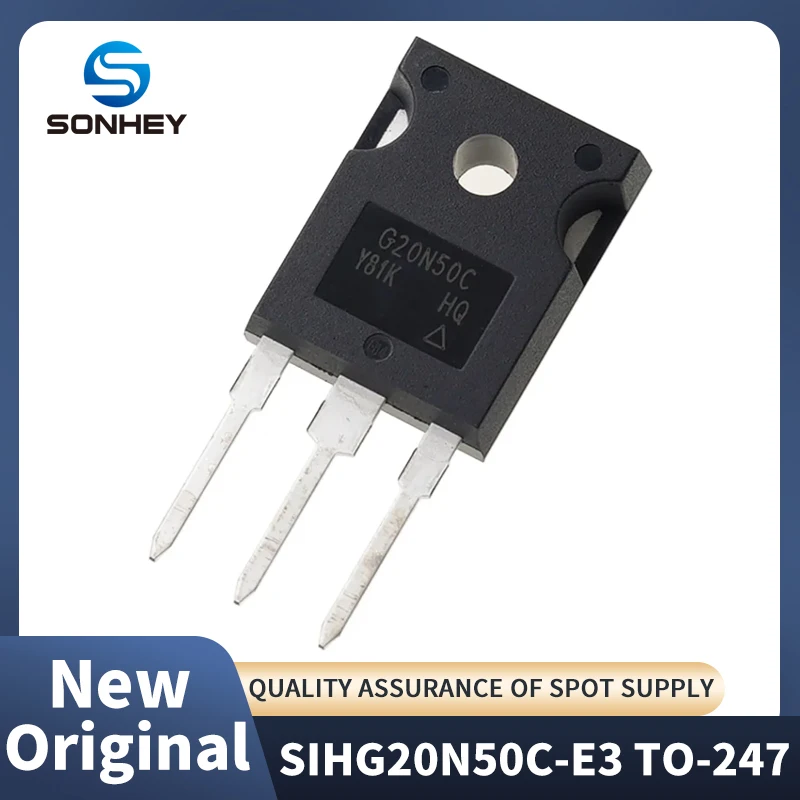 

(10Pcs/Lot) 100% New Imported Original SIHG20N50C-E3 SIHG20N50C G20N50C TO-247 N-channel MOSFET 20A 500V