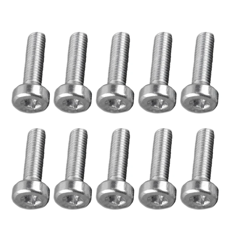 

10x Torx Spline Screw T27 0.2x0.7 M5X18 Replacement For Chainsaw 9022 1010 Torx for Head for Head Dropship