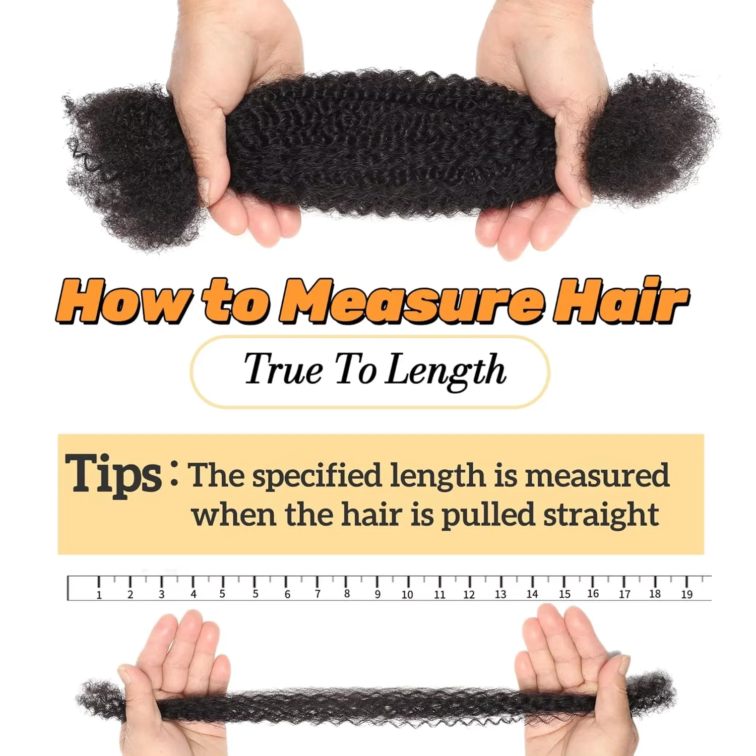 Natural Brazilian 4C Afro Kinky Bulk Human Hair for Locs Braiding Remy Hair Bundle 30g/Pack No Weft 4C Afro Kinky 10-18 Inch