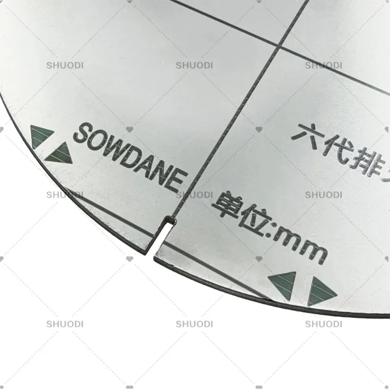 F Laboratory Ruler Teeth Arrangement Work Guide Plate .Stainless Steel Guide Plate Ruler. Best Tool s
