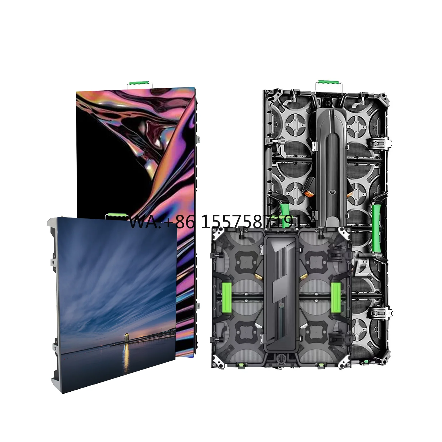 

Оптовая продажа с фабрики на заказ P2.976 500x500 мм панель Новое поступление наружный аренда светодиодный экран дисплея