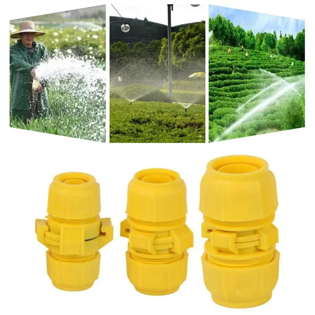 Hose Quick Connector Adapter With Rotating Buckle - Connect Repair For Garden Watering Car Wash Accessories
