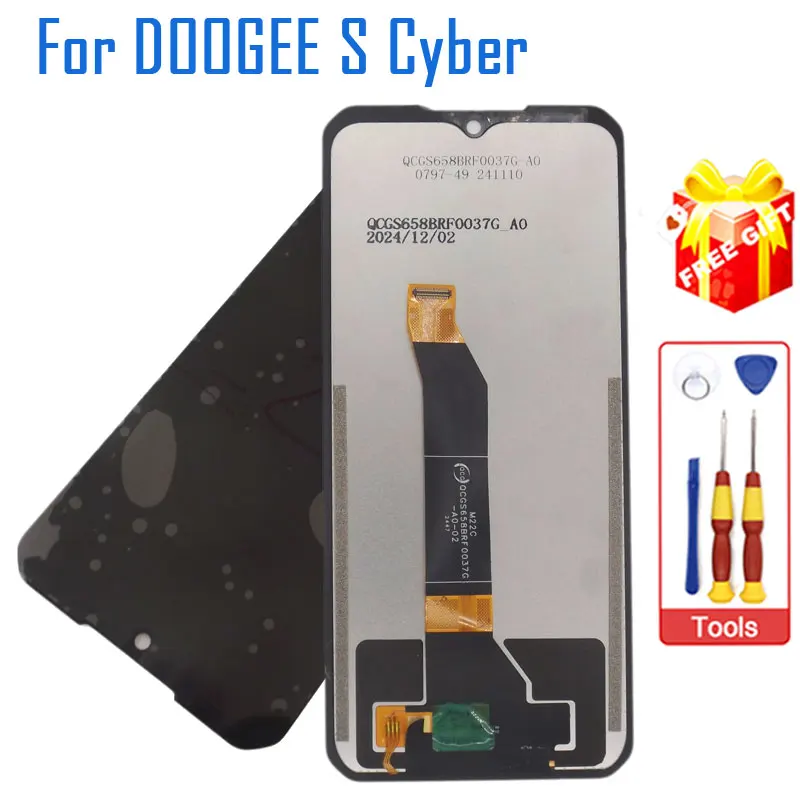 New Original DOOGEE S Cyber S Punk LCD Display Touch Screen Digitizer Repair Accessories For DOOGEE S Cyber Smart Phone