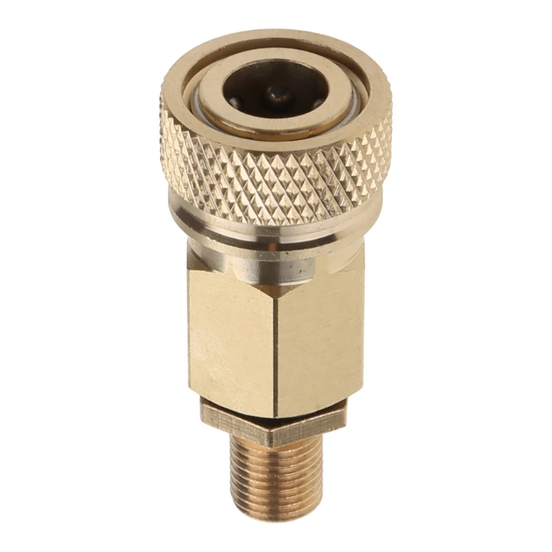 Flexible Extension Tire Valve Adaptor, Air Hose Inflator Adapter, Standard Tire Valve Thread Quick Connect and Release