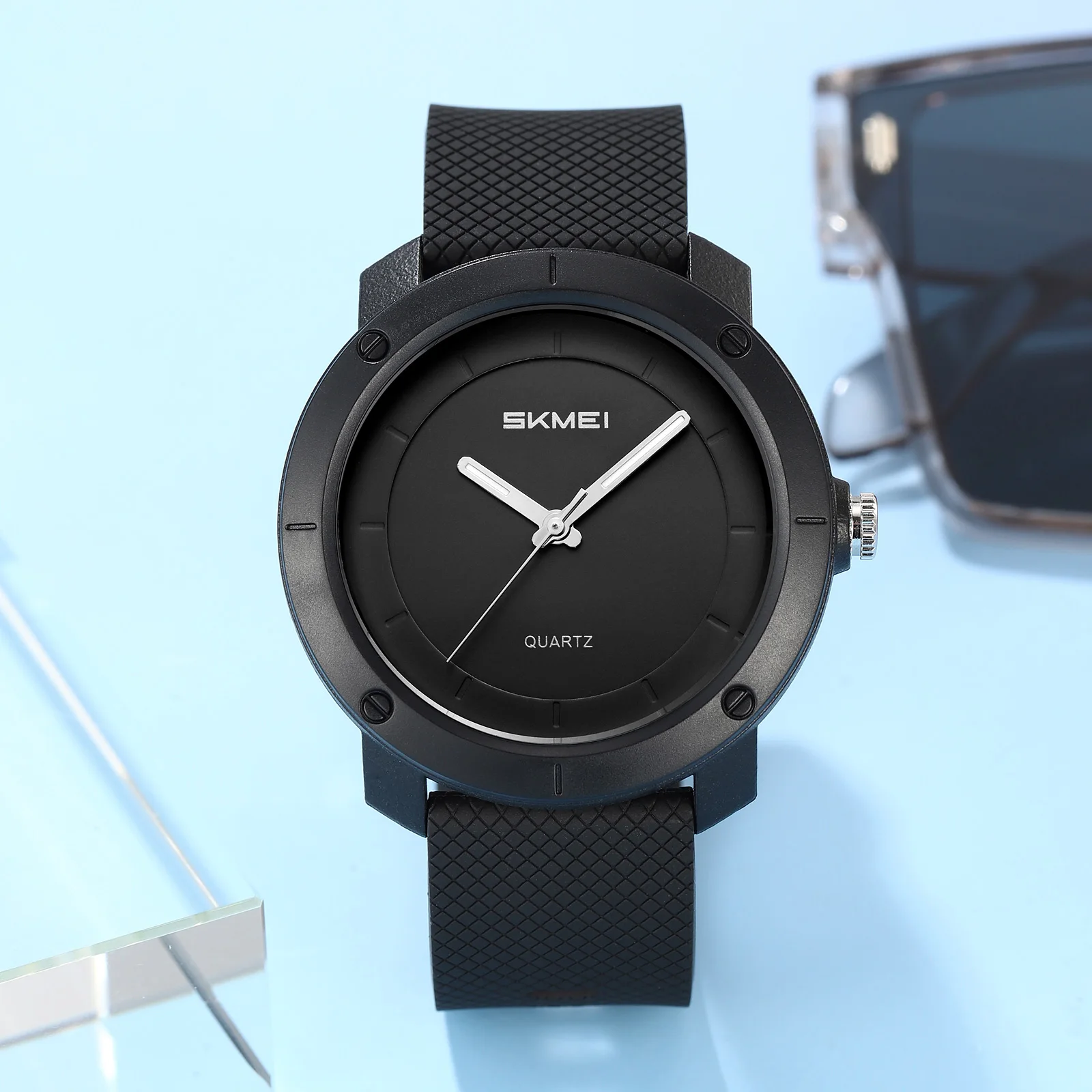

SKMEI 2577 Quartz Wristwatch 50M Waterproof Men Fashion Business Watch Sport Casual Timer Clock Wearing Decoration Outfit Simple