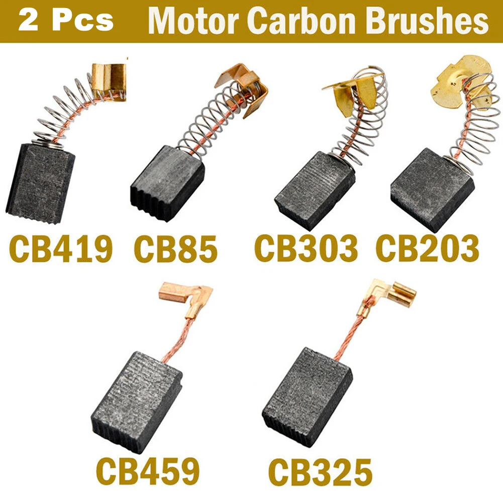 Brushes Carbon Brush Metal NEW 2PCS Accessories Angle Grinder CB-459 CB203 CB303 CB459 CB85 Carbon For General