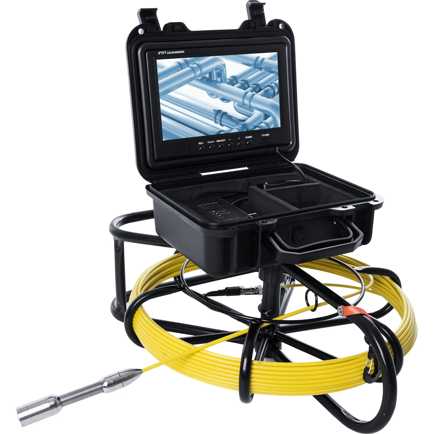 23mm Endoscope Camera 1000TVL Industrial Borescope IP67 Waterproof 12LEDS for Pipe Inspection Camera Sewer Drain