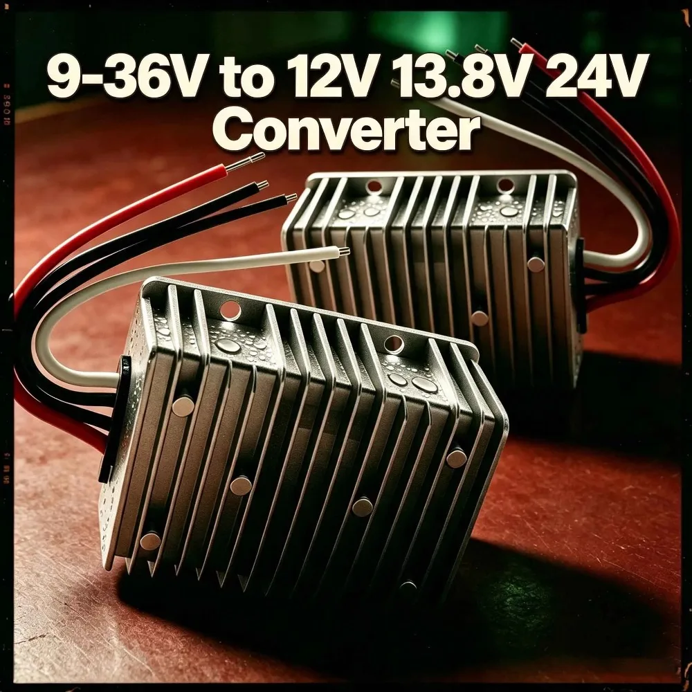 9-36V to 12V 13.8V 24V DC Step Up Down Converter 1A 3A 5A 6A 8A 10A 15A 20A 25A 30A Boost Buck Voltage Regulator Power Supply CE