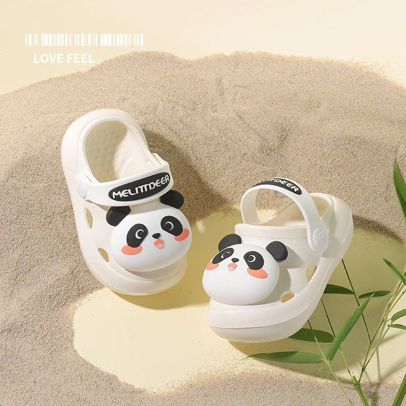 Summer Baby Kids Slippers Cute Cartoon Hole Shoes Men's Treasure Women's Treasure Breathable Wearable Sandals Sandals