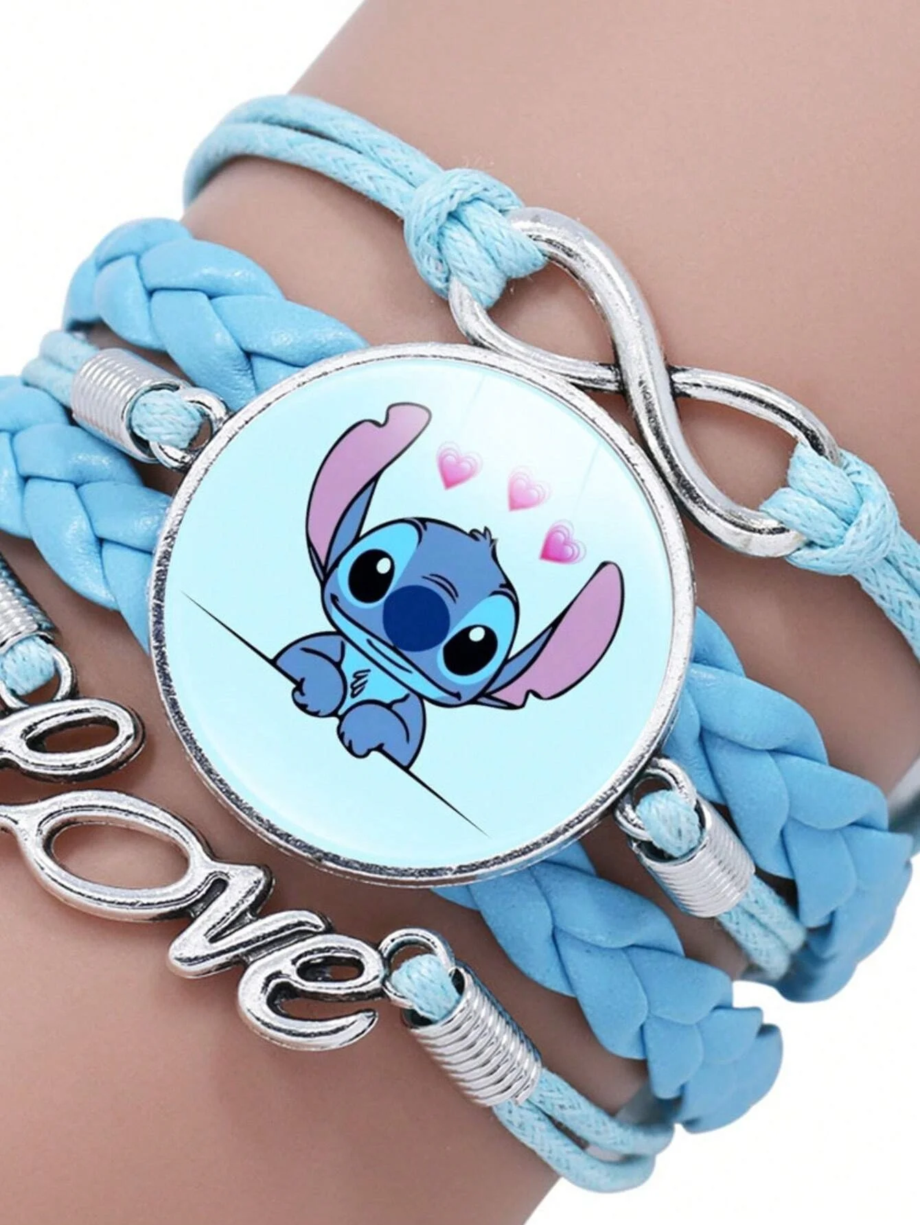 1 ชิ้น จี้สร้อยข้อมือสะสมลิโล่แอนด์สติทช์ - ดีไซน์ตัวละครอนิเมะที่น่าหลงใหล ปรับขนาดได้ และอบอุ่นใจ - ของขวัญเทศกาลที่สมบูรณ์แบบ