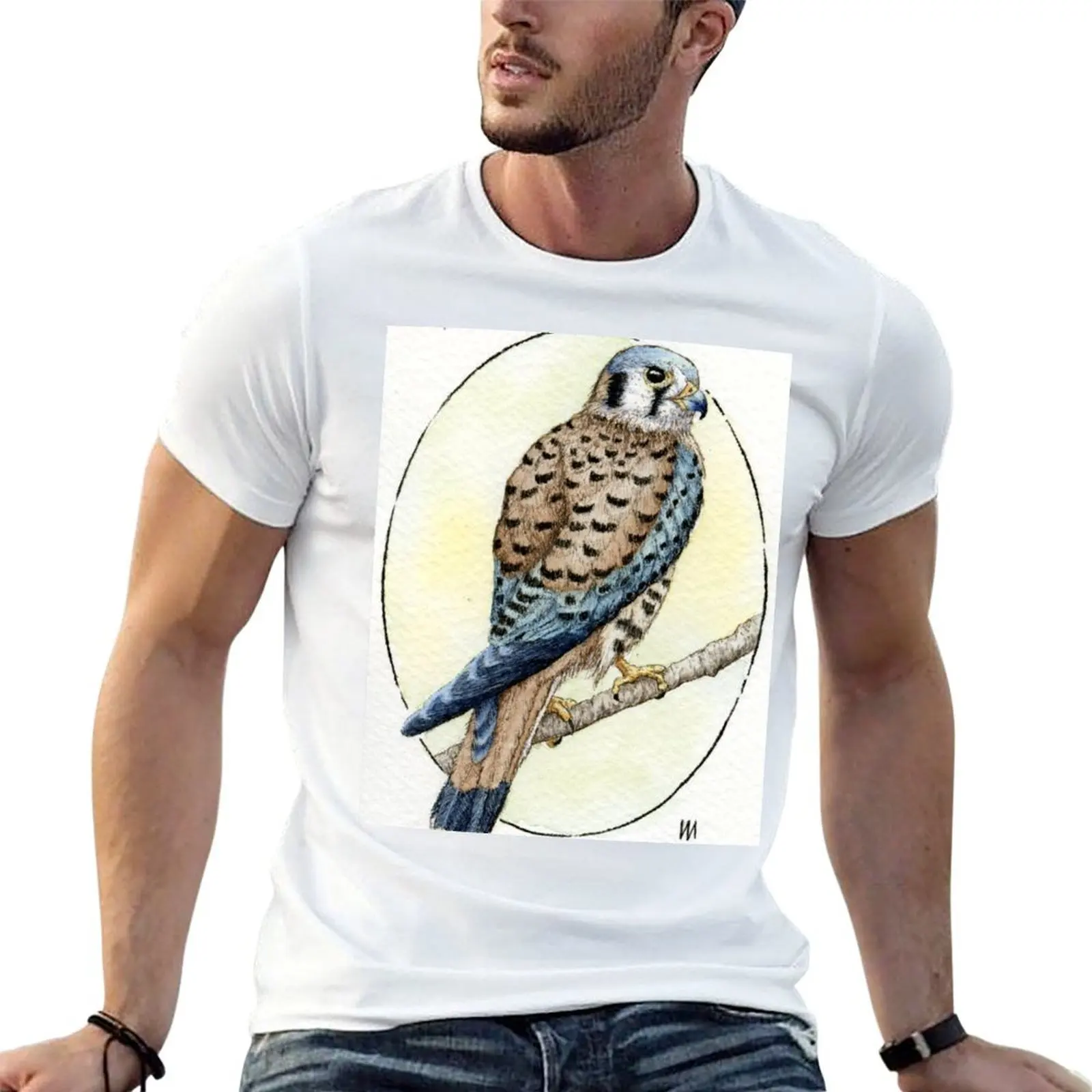 

Kestrel T-Shirt man t shirt cotton t shirt man casual man t shirts cotton T-Shirt
