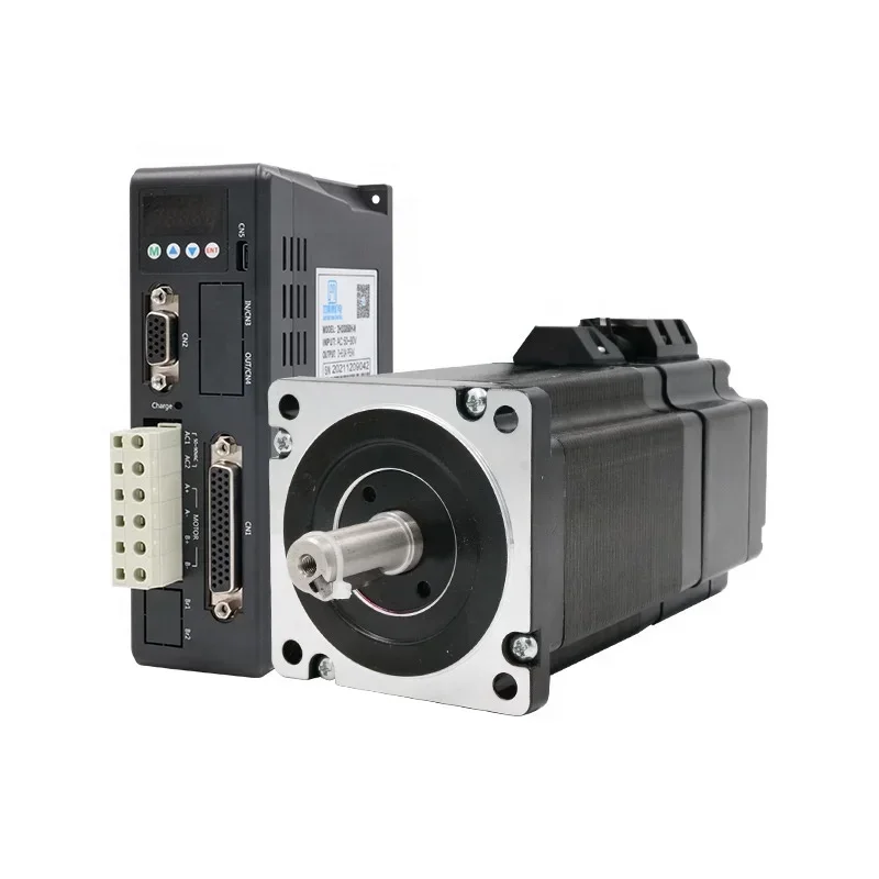 86J18118EC-1000-LS-SCG+2HSS858H-N-SC 6A 8.5N.m 3d printer hybrid stepper driver motor for Milling Machine