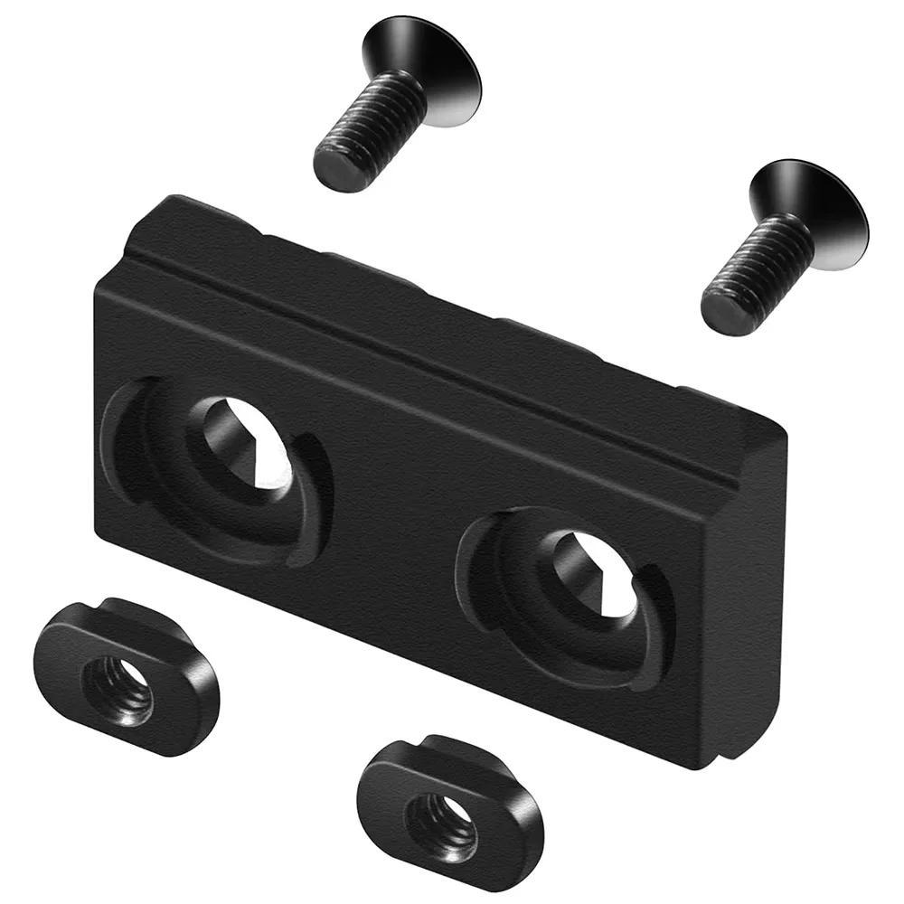 10Pcs M-LOK Screw and Nut Replacement Rails T-Nut Screw Replacement Set for MLOK Handguard Rail Sections Camping Gun Accessories