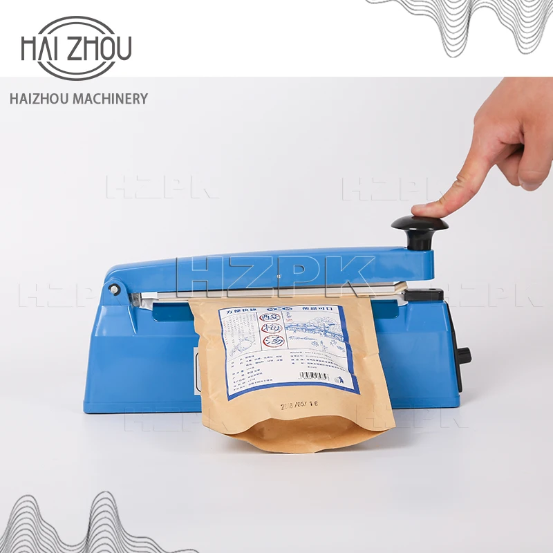 HAIZHOU 300mm Plastic Film Heat Sealer Manual Impulse Bag Sealing Machine for Home and Office PFS-300