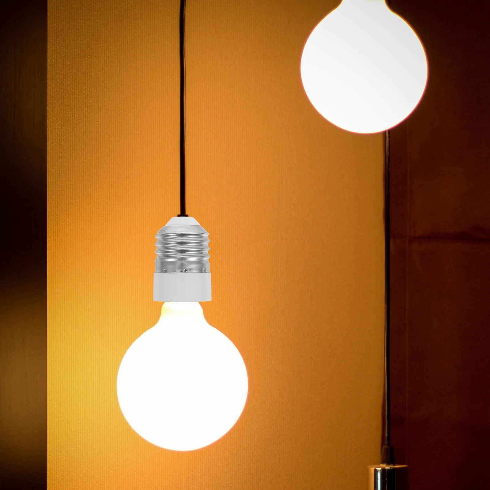 

3Pcs E27 to E14 Light Bulb Socket Converter Copper Lamp Base Adapter Indoor Socket Replacement Light Bulb Base Converter