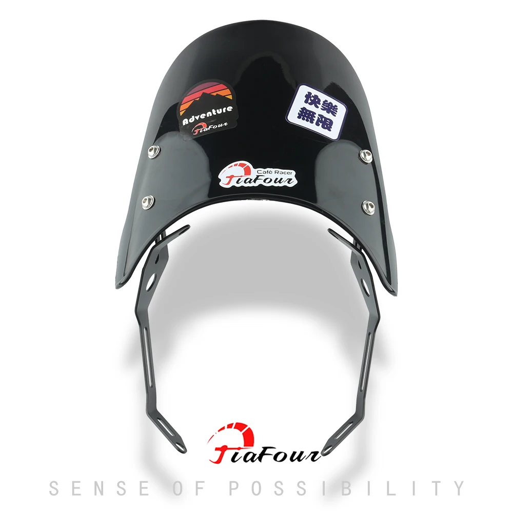 

Подходит для GB350S CB350RS GB350 S CB350 RS 2022-2025, алюминиевый лобовое стекло мотоцикла, козырек, комплект дефлекторов ветрового стекла