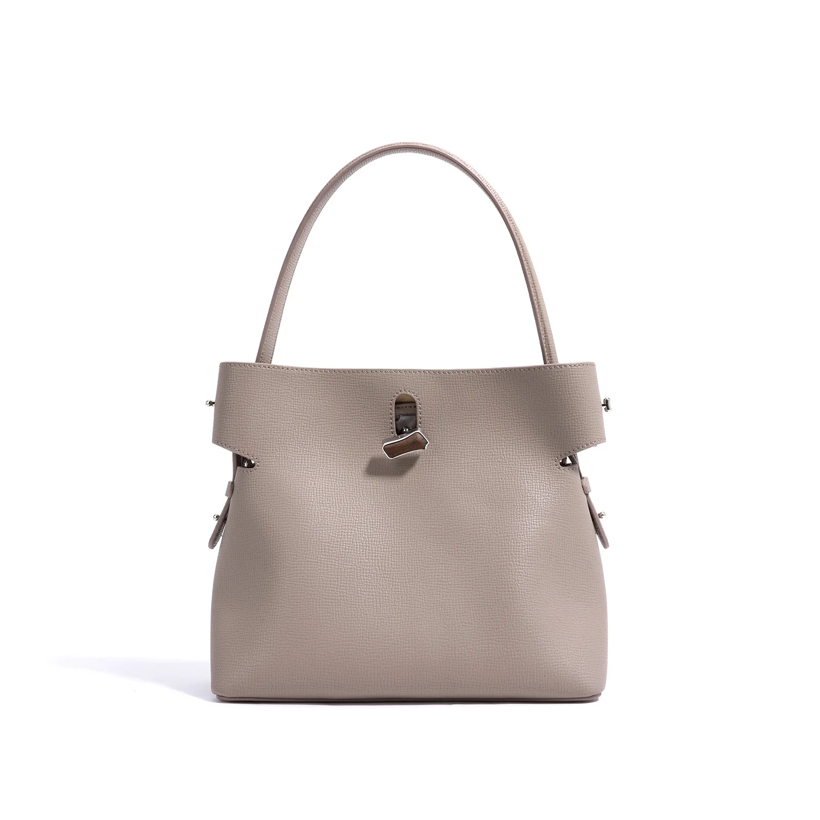 

New ladies' tote bag, a niche design Korean-style bucket bag, a high-end bamboo joint bag, a casual and versatile handbag