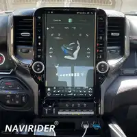 Radio con GPS para coche, reproductor Multimedia con Android, 1DIN, Bluetooth, pantalla, Audio, DSP, estéreo, para Dodge Ram 1500, 2500, 3500, 2019, 2020, 2021, 2022, 2023