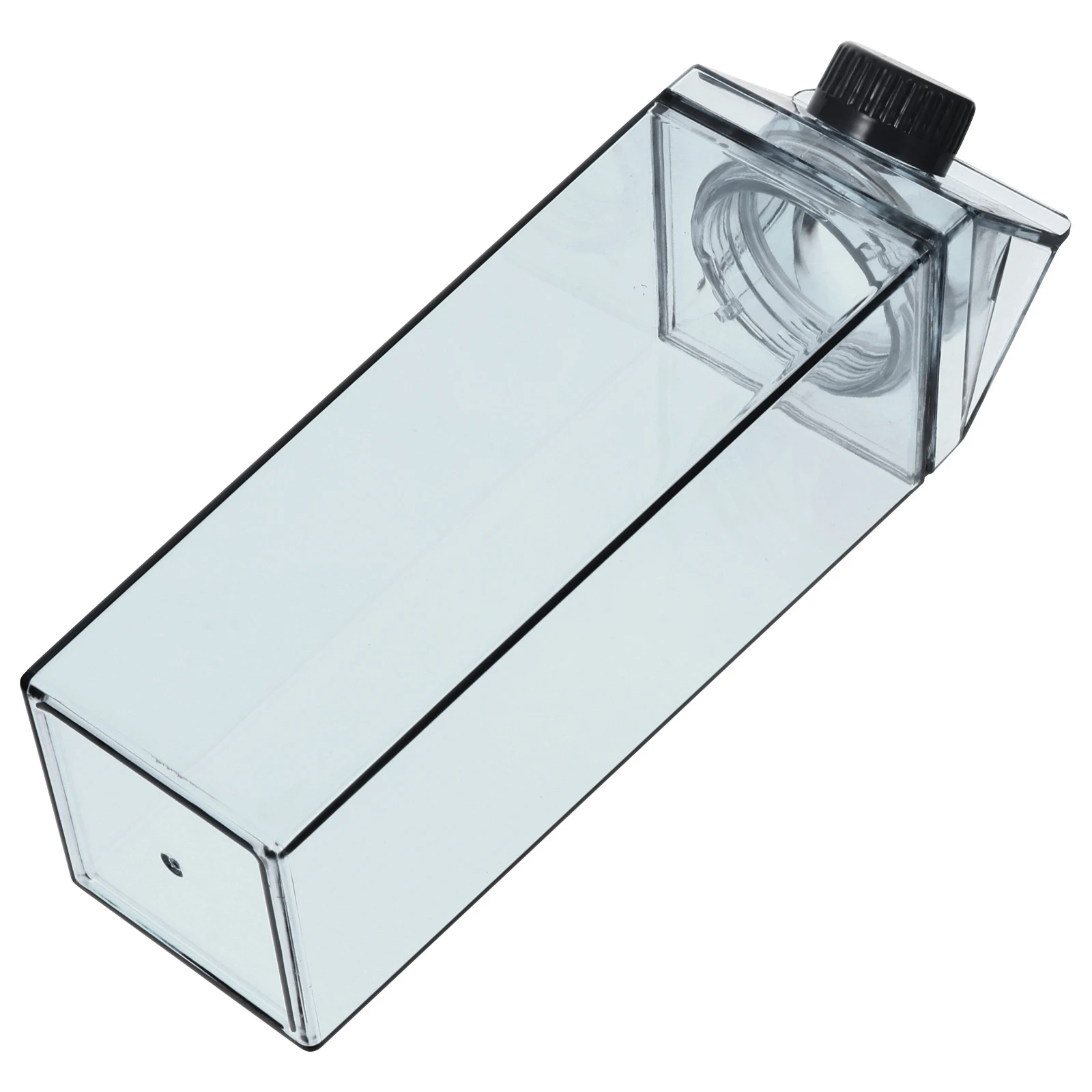 

Leakproof Milk Bottle Reusable Clear Water Bottles Portable Black Plastic Travel