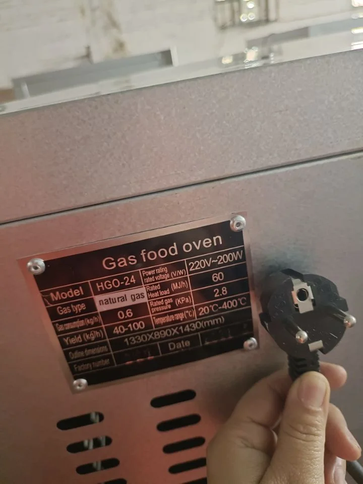 Oven  2-Deck 4-Tray Commercial Bakery  Gas Deck