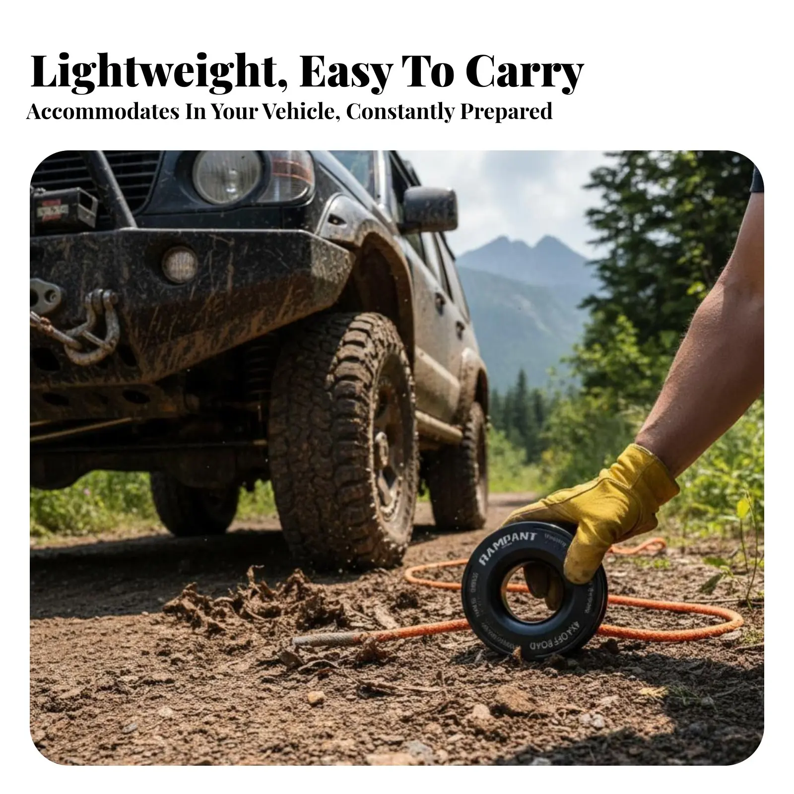 

recovery Block Doubles Pulling Power robustDuty recovery Block manufactured Construction for terrain traversal aficionados