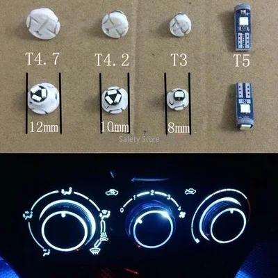 1PC Suitable for car T3T4.2T4.7 air conditioning lights, LED gear shift lights, ashtray bulbs