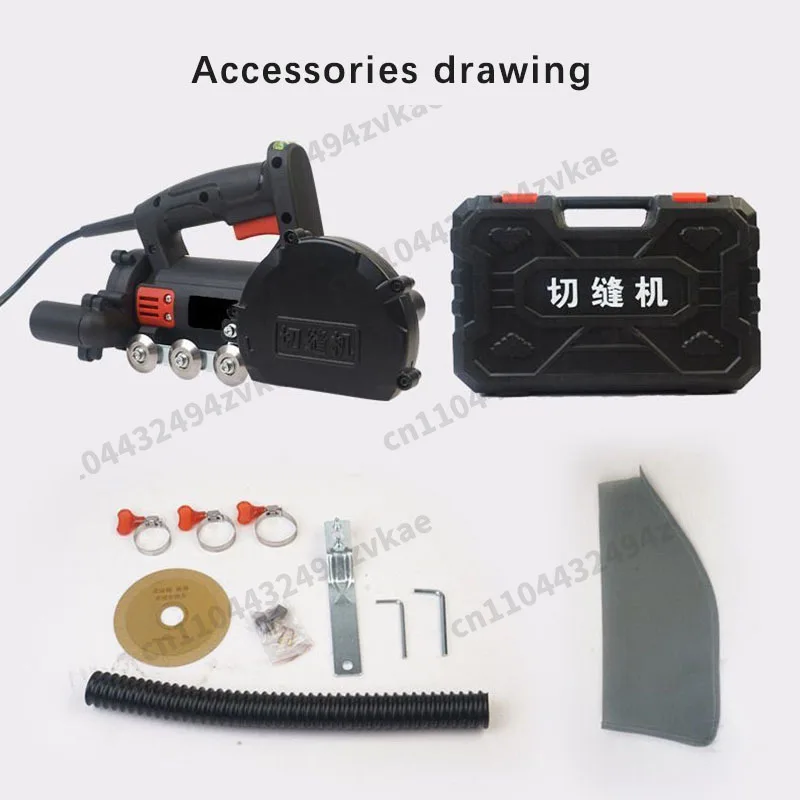 Cleaning And Cutting Construction ToolElectric Vacuum Cleaner Ceramic Tile Gap Cutter for Seam
