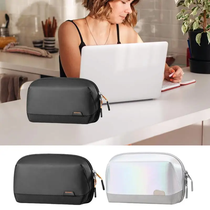 Cable Organiser Box 2024 New Electronics Bag Tech Organiser Travel Case Battery Storage Case Tech Organiser Cable Storage Box