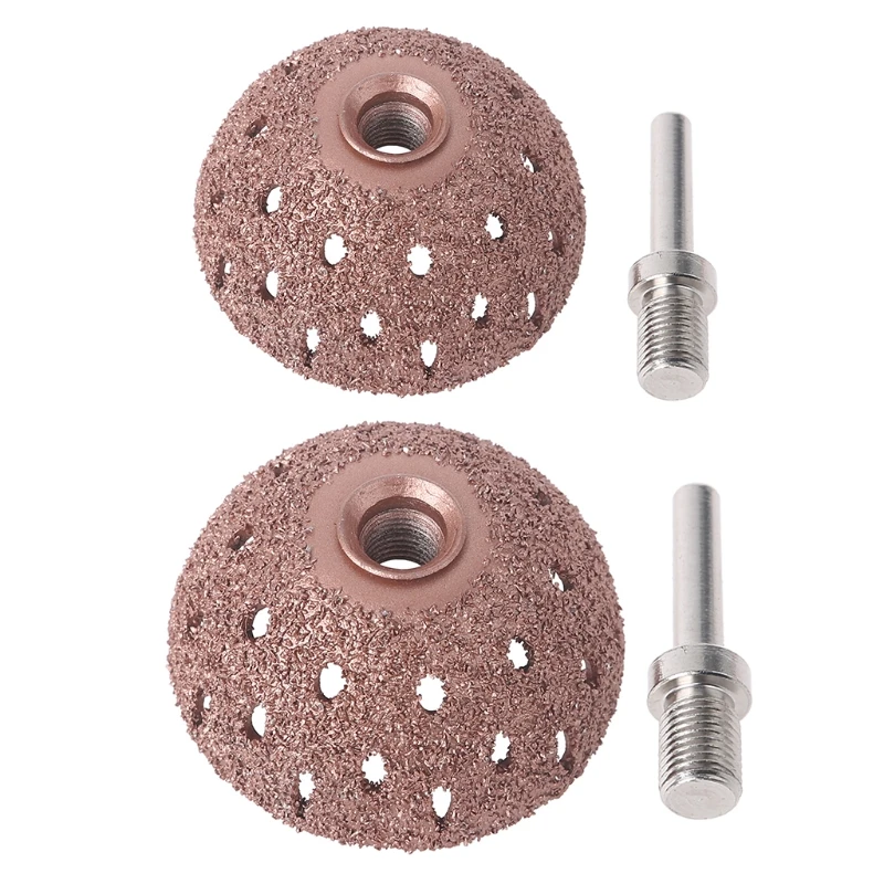 1pc Buffing Wheel Rasp / Cup with Arbor Adaptor Wheel Professional Tire Repair Tool