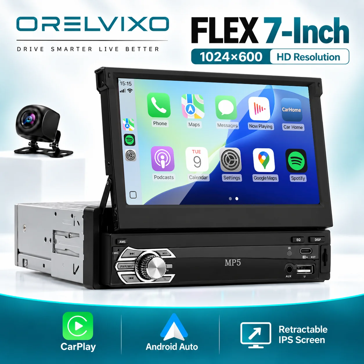 1-din-car-radio-7-inch-retractable-touchscreen-mp5-player-with-carplay-android-auto-fm-mirror-link-manual-automatic-car-stereo