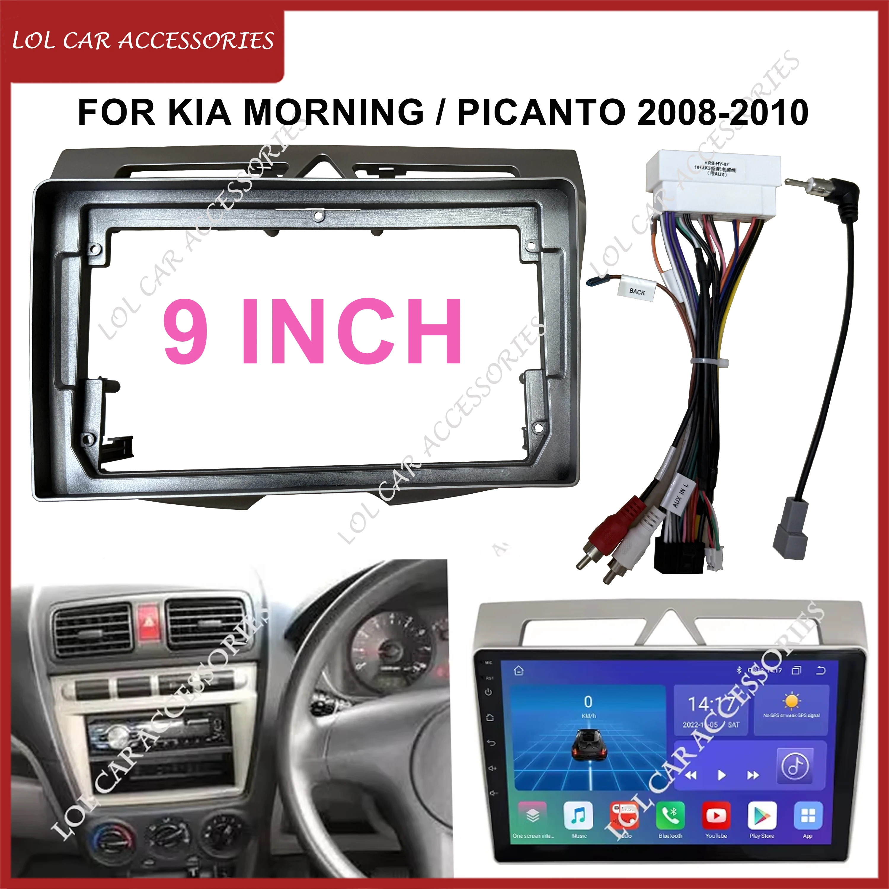 9 Inch For Kia Morn… - image