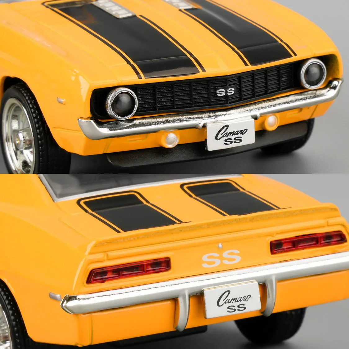 RMZ CITY 1:36 Scale Chevrolet 1969 Camaro S5 Diecast Cars Models, Zinc Alloy Pull Back Vehicles Toy Cars, Cars Gifts For Boys Girls