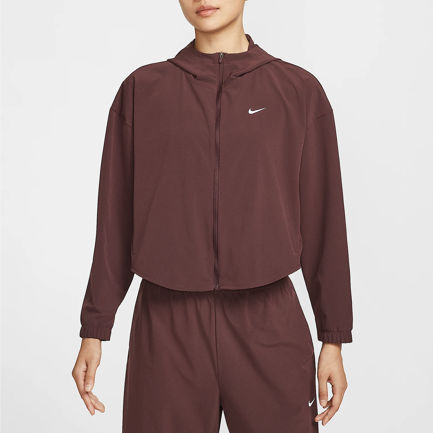 

Nike 2025 Women's Water-Resistant Woven Hooded Sports Jacket IH8601-652