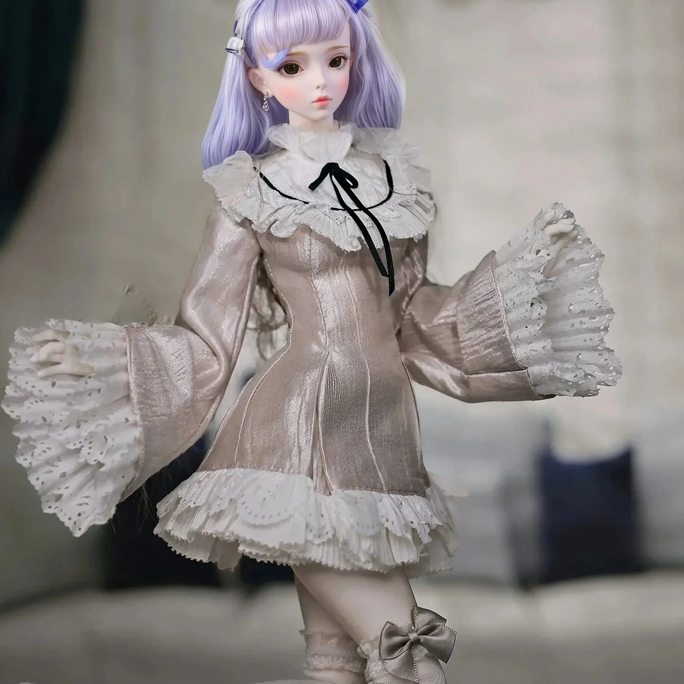 

Кукла Dream Princess в масштабе 1/3, 62 см, шарнирная кукла в полном комплекте, с случайной одеждой, обувью и аксессуарами для головы, для девочек.