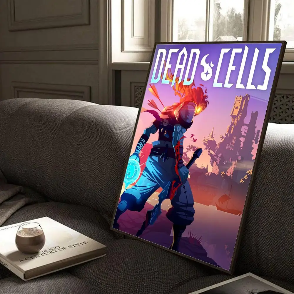 D-Dead C-Cells Game Poster Modern Home Living Bedroom Bar Hallway Waterproof Wall Art Aesthetic Decor