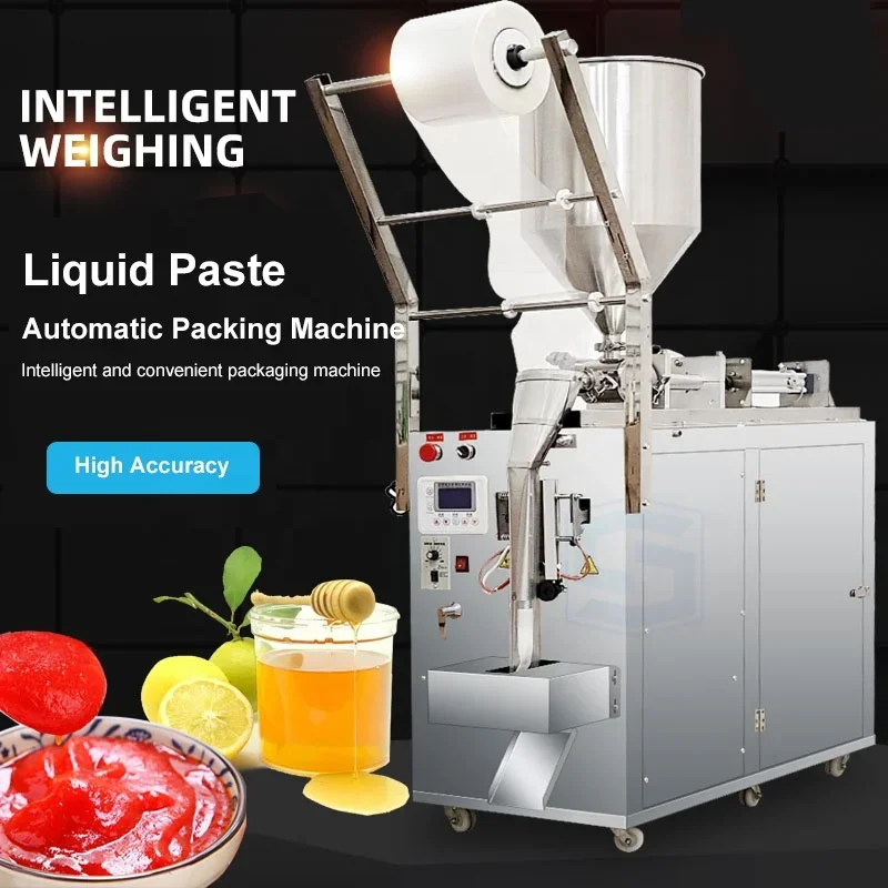 Multifunctional liquid sachet packaging machine, ketchup making machine