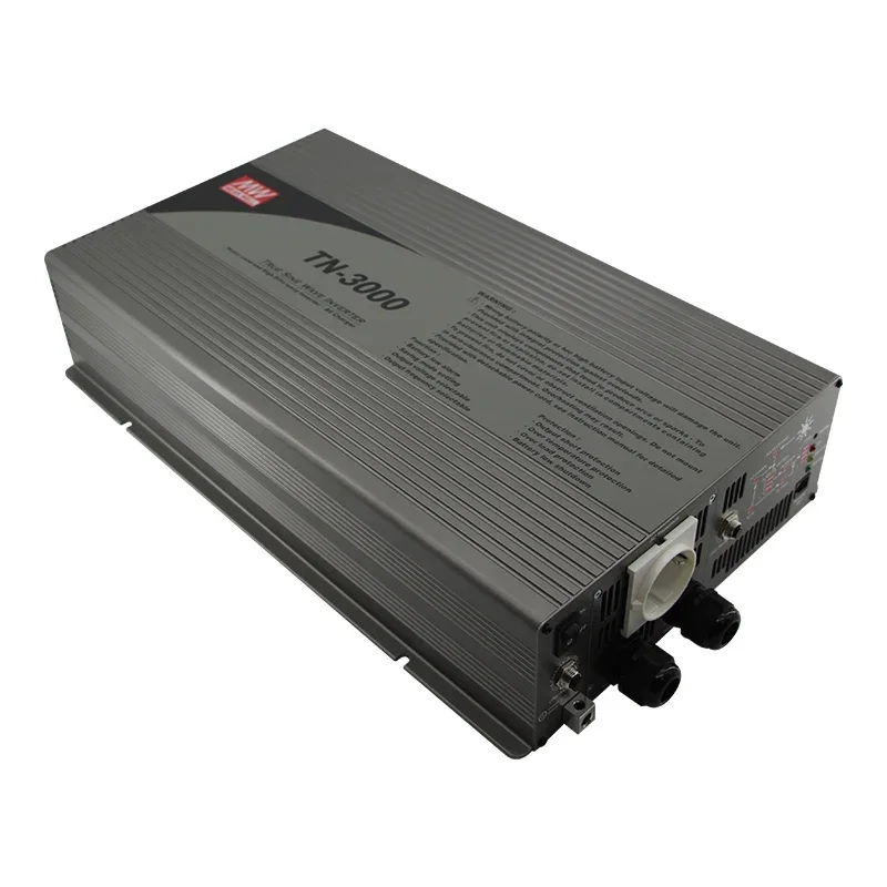 Meanwell TN-3000-248B Pure Sine Wave Inverter Teco Solar Home Appliance 3000W with Solar Charger AC Inverter 48V